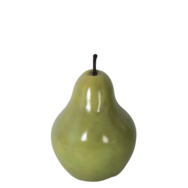 Large Green Pear Over Sized Statue LM Treasures - H