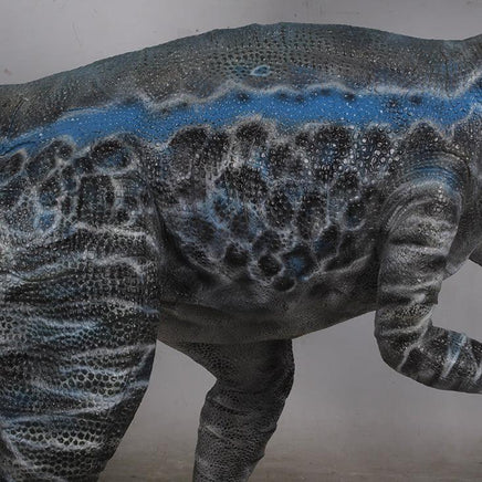 Blue Velociraptor Dinosaur Life Size Statue - LM Treasures 