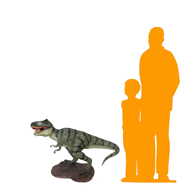 Baby T-Rex Dinosaur Life Size Statue LM Treasures - H