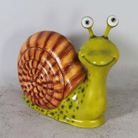 Comic Male Snail Over Sized Statue - LM Treasures 