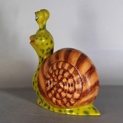 Comic Female Snail Over Sized Statue