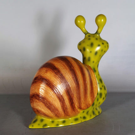 Comic Female Snail Over Sized Statue