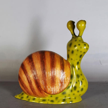 Comic Female Snail Over Sized Statue