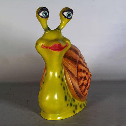 Comic Female Snail Over Sized Statue