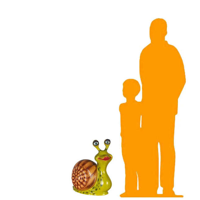 Comic Female Snail Over Sized Statue LM Treasures - H