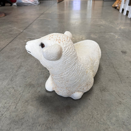 Texelaar Baby Lamb Resting Life Size Statue