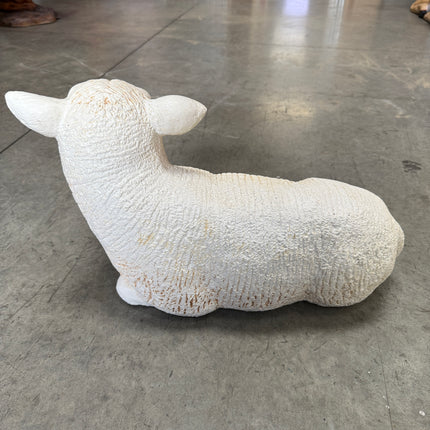 Texelaar Baby Lamb Resting Life Size Statue