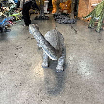 Baby Apatosaurus Dinosaur Life Size Statue