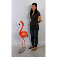 Baby Flamingo Life Size Statue - LM Treasures 