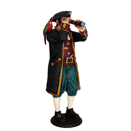 Pirate Captain Paruche Life Size Statue - LM Treasures 