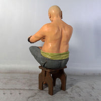 Sitting Pirate Moreno Life Size Statue