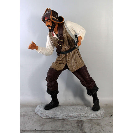 Pirate Captain One Eye Life Size Statue - LM Treasures 