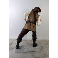 Pirate Captain One Eye Life Size Statue - LM Treasures 