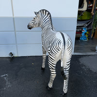 Large Zebra Life Size Statue - LM Treasures 