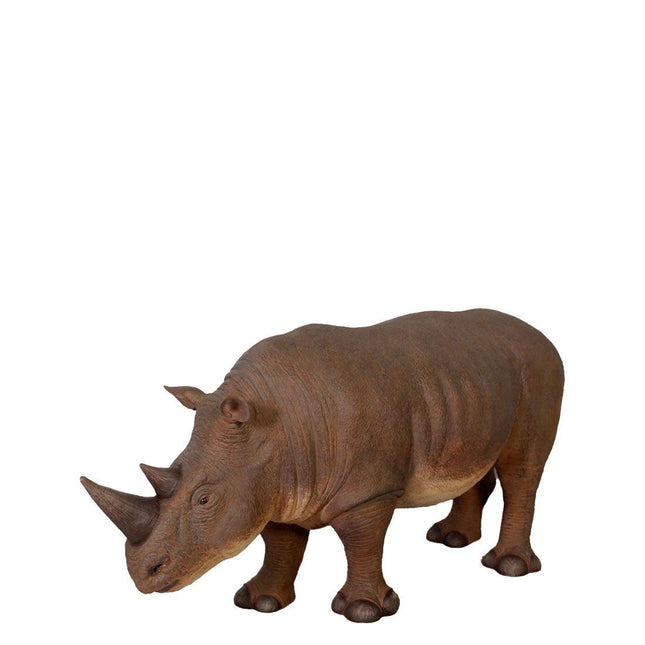 Baby Rhinoceros Life Size Statue - LM Treasures 