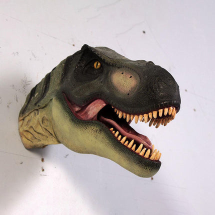 T-Rex Dinosaur Head Small Wall Decor Statue