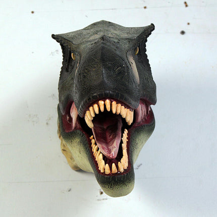T-Rex Dinosaur Head Small Wall Decor Statue
