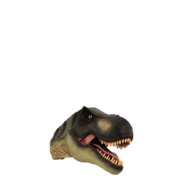 T-Rex Dinosaur Head Small Wall Decor Statue