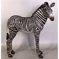 Baby Zebra Foal Life Size Statue - LM Treasures 