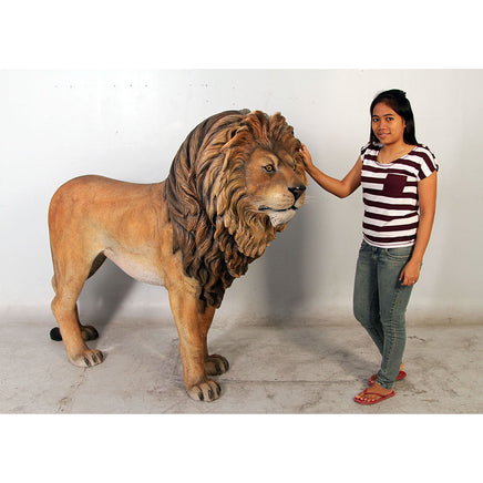 Lion King Life Size Statue - LM Treasures 
