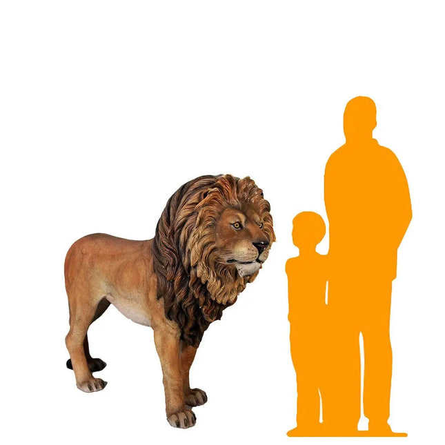 Lion King Life Size Statue LM Treasures - H