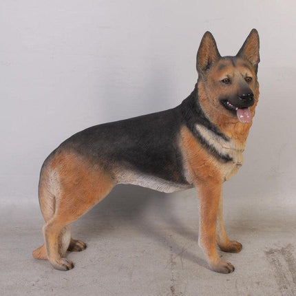 German Shepherd Life Size Statue - LM Treasures 