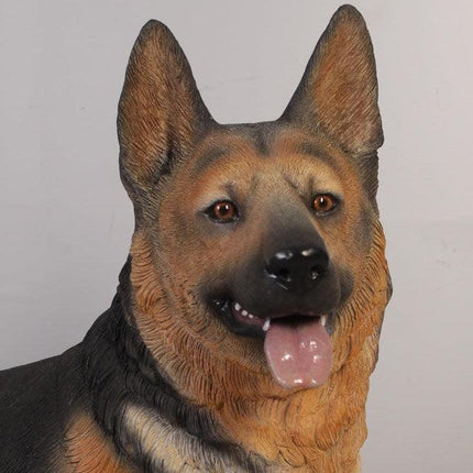 German Shepherd Life Size Statue - LM Treasures 