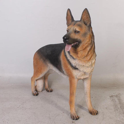 German Shepherd Life Size Statue - LM Treasures 