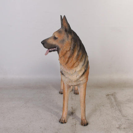 German Shepherd Life Size Statue - LM Treasures 