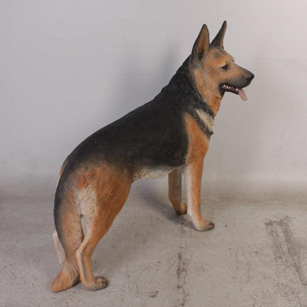 German Shepherd Life Size Statue - LM Treasures 