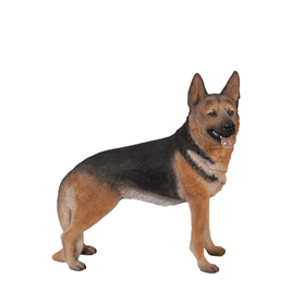 German Shepherd Life Size Statue - LM Treasures 