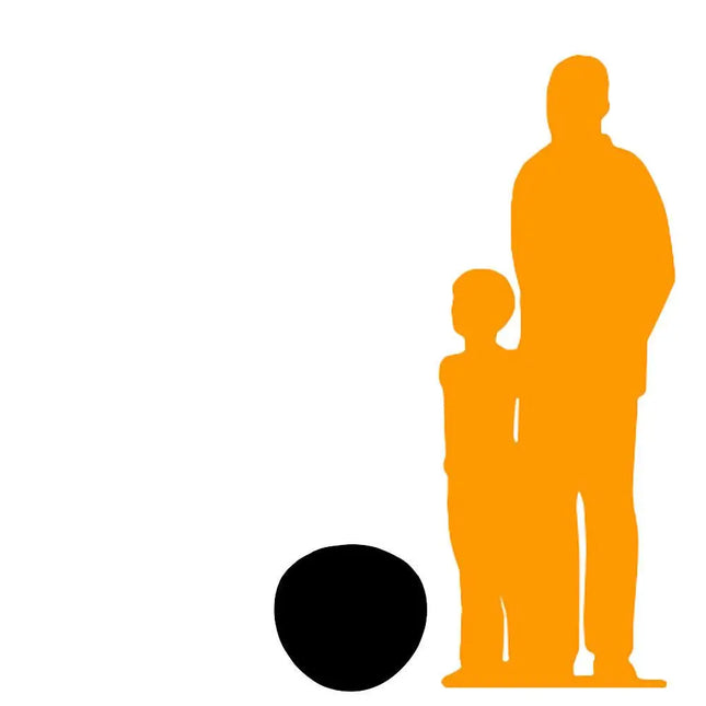 Medium Blush Red Apple Over Sized Statue LM Treasures - H