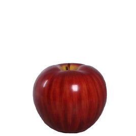 Medium Blush Red Apple Over Sized Statue - LM Treasures 