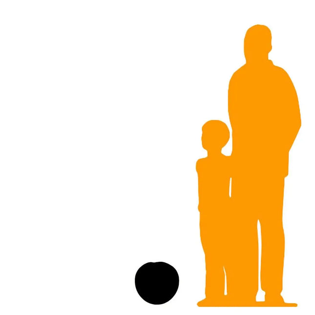 Small Green Apple Over Sized Statue LM Treasures - H