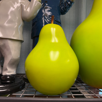 Small Green Pear Over Sized Statue
