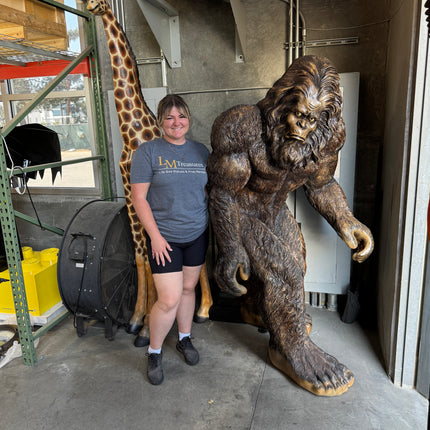 Bigfoot Sasquatch Yeti Life Size Statue
