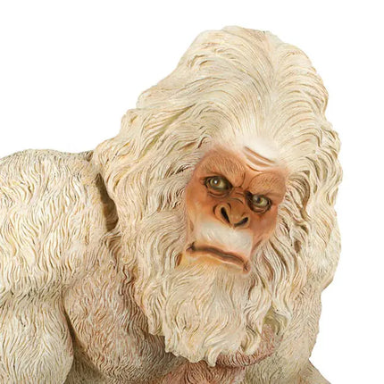 White Abominable Snowman Yeti Statue