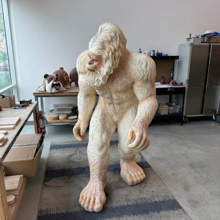 White Abominable Snowman Yeti Statue LM Treasures - H