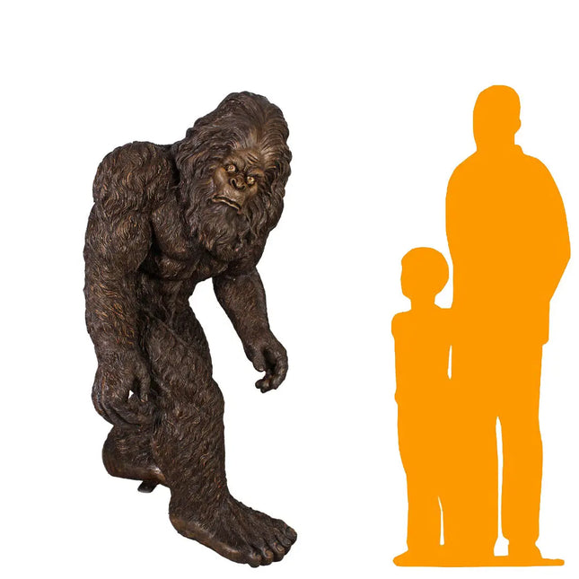 Bigfoot Sasquatch Yeti Life Size Statue LM Treasures - H