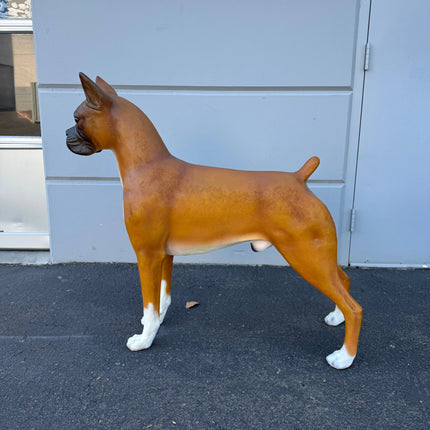 Boxer Dog Life Size Statue LM Treasures - H