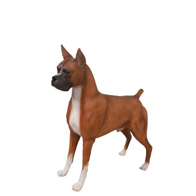 Boxer Dog Life Size Statue LM Treasures - H