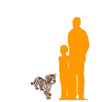 Standing Siberian Tiger Cub Life Size Statue - LM Treasures 