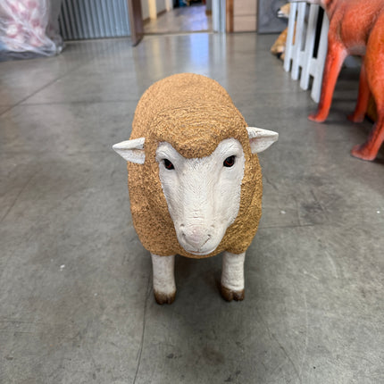 Baby Merino Ewe Life Size Statue