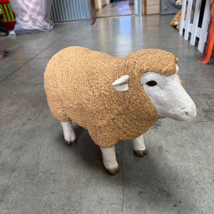 Baby Merino Ewe Life Size Statue