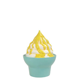 Ice Cream Cup Mango Sundae Over Sized Statue - LM Treasures 