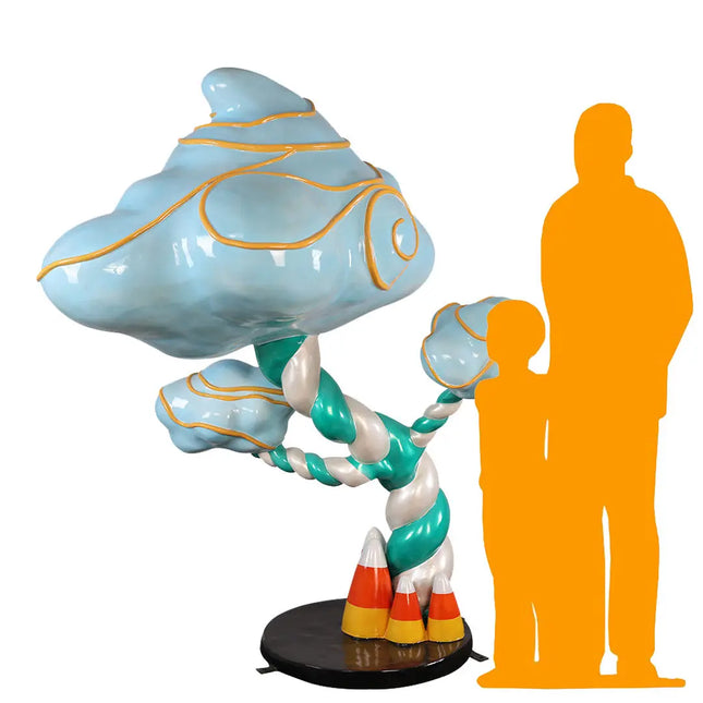 Cotton Candy Tree Over Sized Statue LM Treasures - T