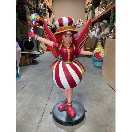 Candy Fairy Peppermine Life Size Statue - LM Treasures 