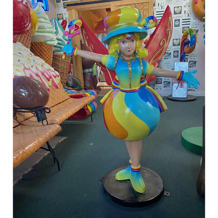 Candy Fairy Rainbow Life Size Statue - LM Treasures 