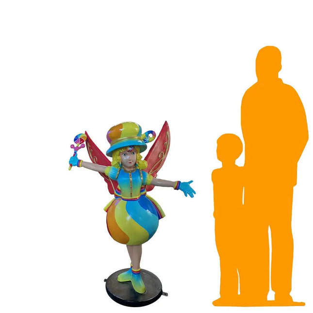 Candy Fairy Rainbow Life Size Statue LM Treasures - T