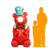 Red Gummy Bear Photo Op Over Sized Statue - LM Treasures 